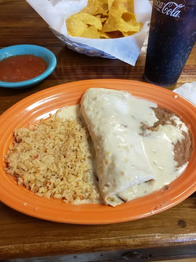 Burrito Rice & Refried Beans